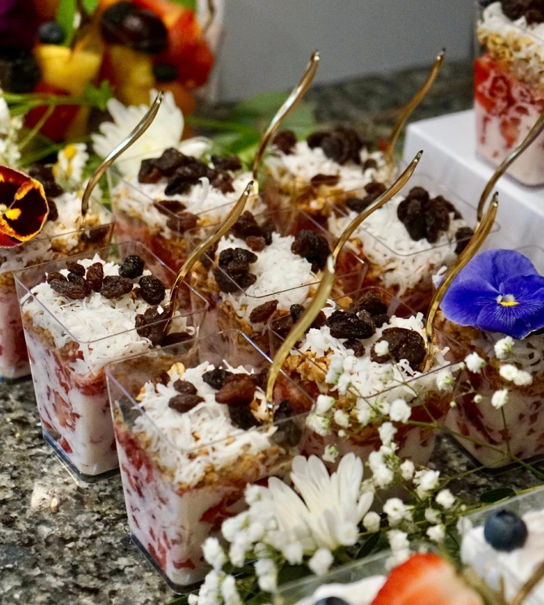 Fresas Con Crema Dessert Cups