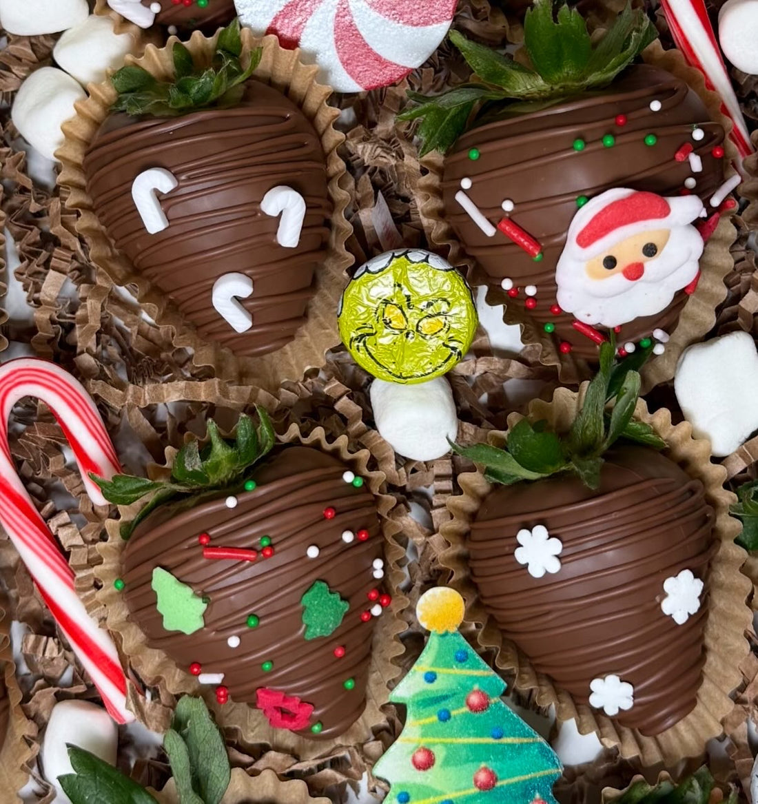 Xmas 1Dozen Chocolate Strawberries