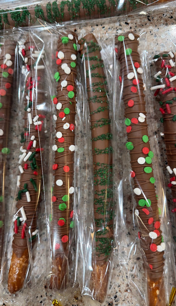 Choc Covered Pretzels – Per Dozen