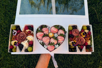 Chocolate Covered Strawberries & Double Charcuterie