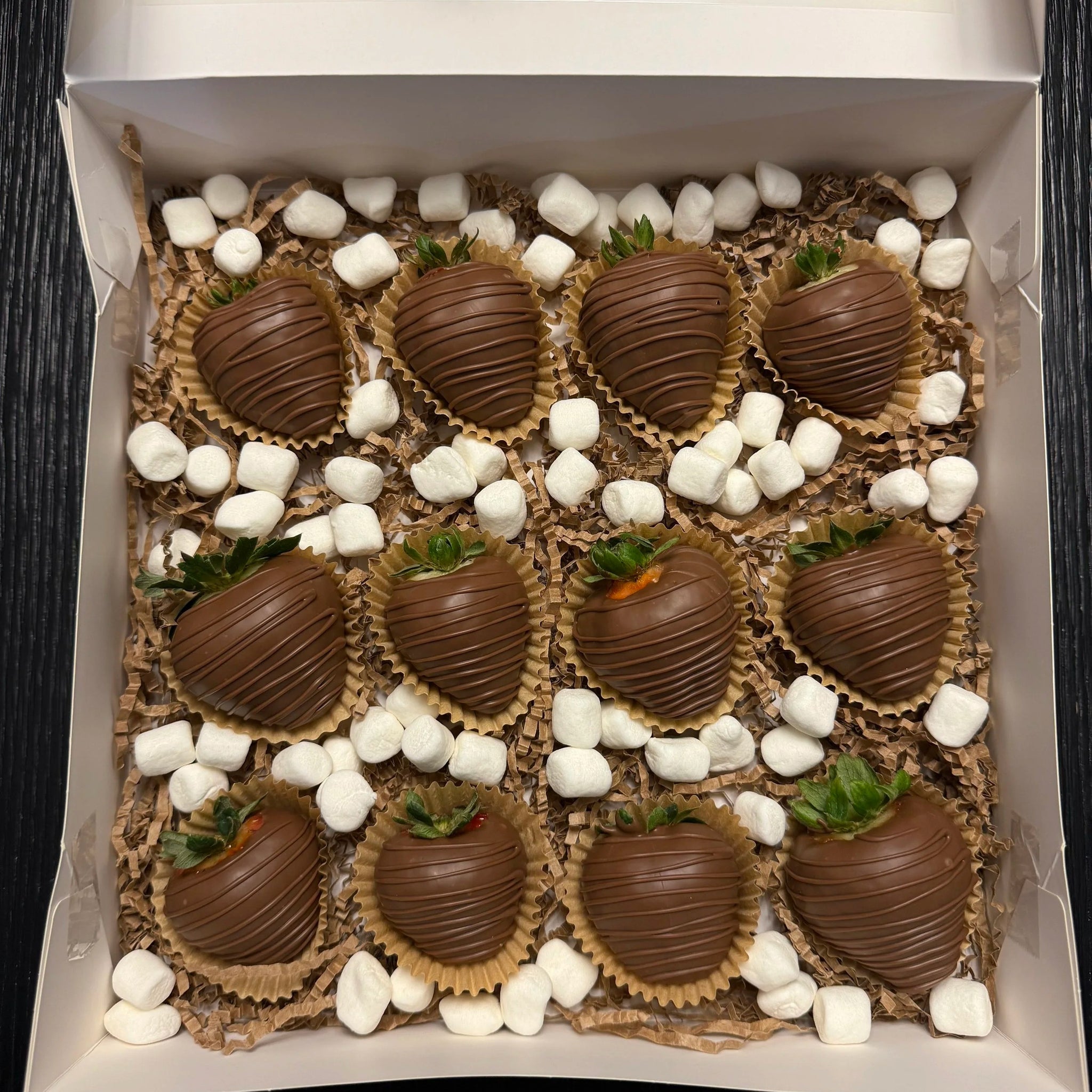 12 Chocolate Covered Strawberries