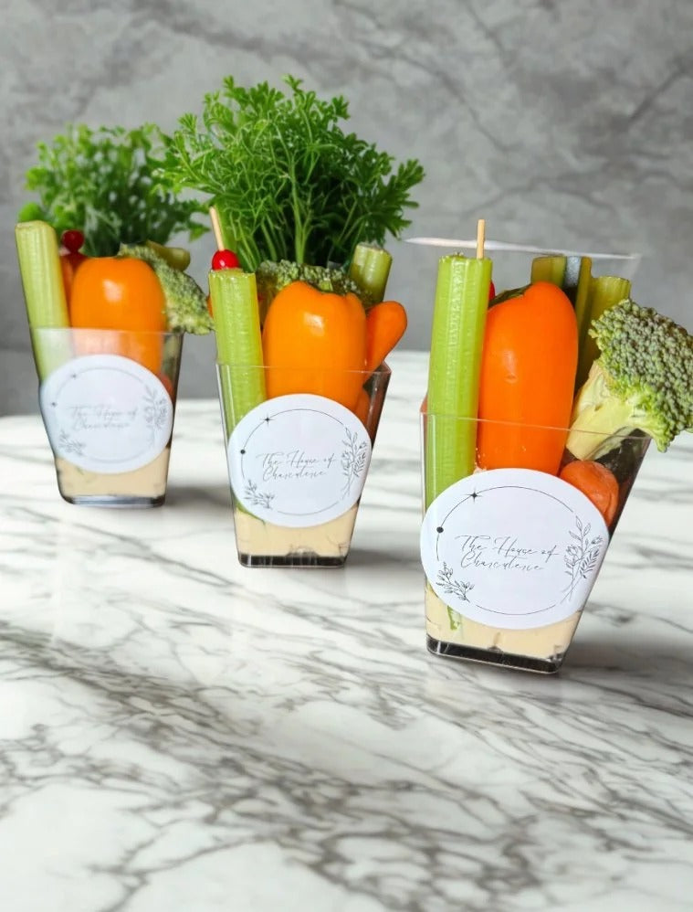12 Crudités Cups